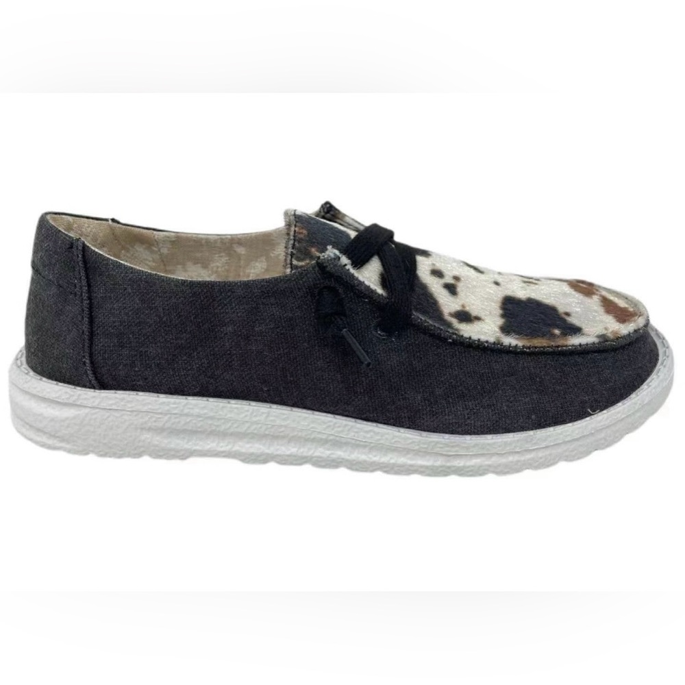 Mooma Slop on Sneaker - Cowprint